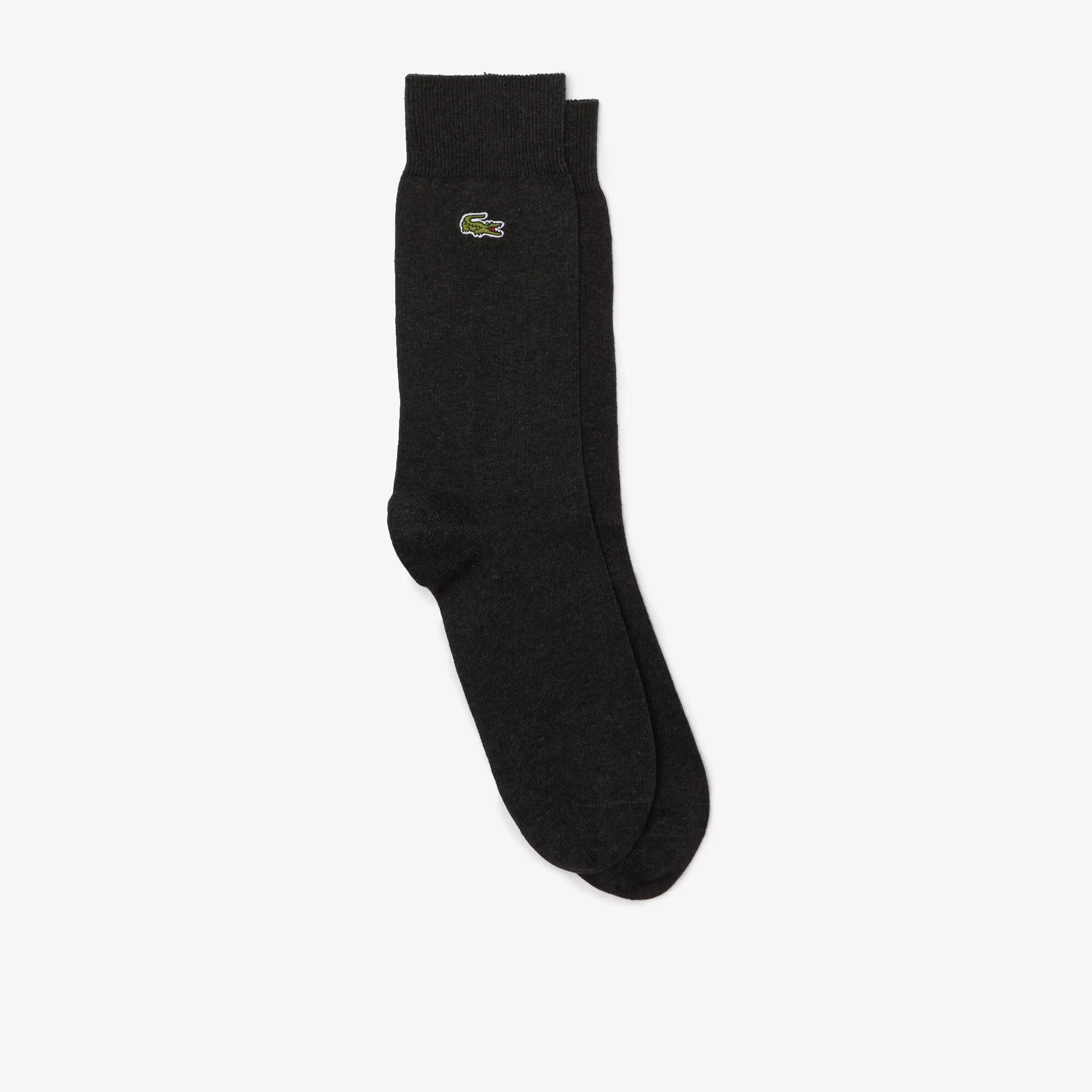 Lacoste Unisex Cotton Blend High-Cut Socks. 1 Lacoste Unisex Cotton Blend High-Cut Socks. 1