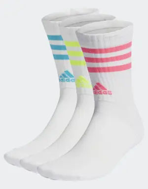 Chaussettes matelassées 3-Stripes (3 paires)