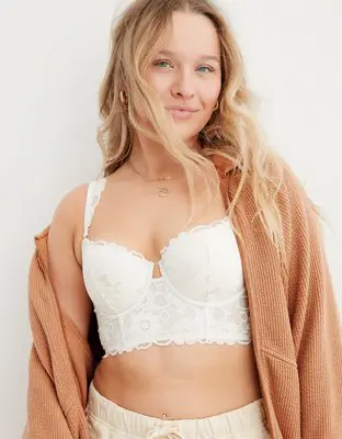 American Eagle Show Off Balconette Real Lace Bra. 1