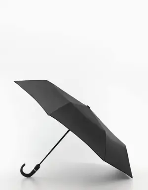 Plain folding umbrella
