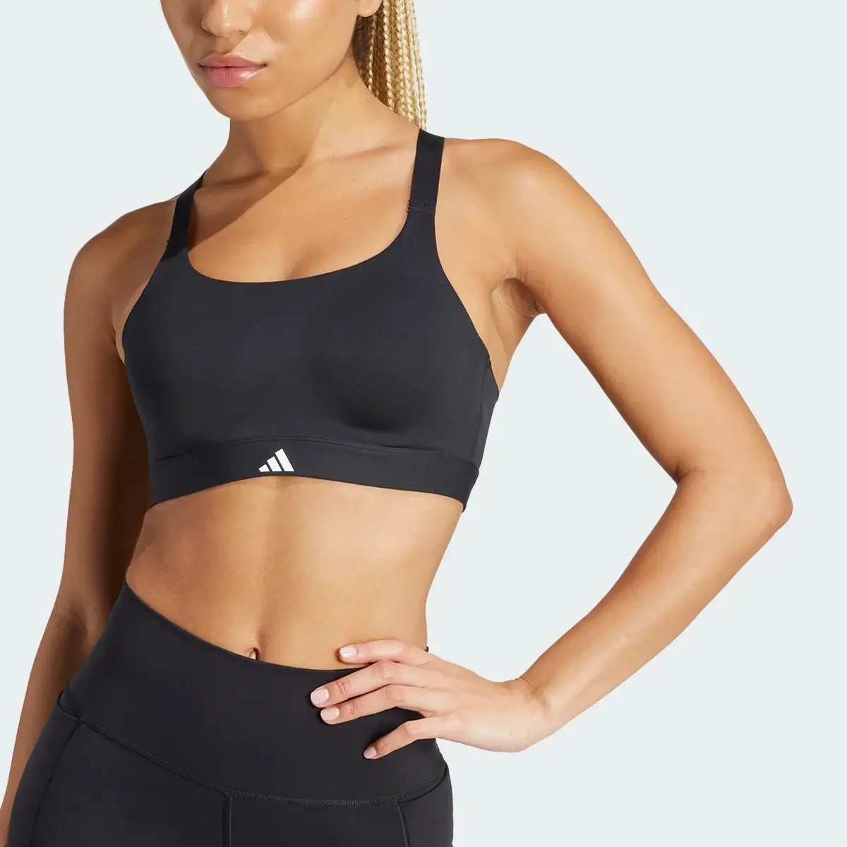 Adidas TLRD Impact Luxe Training High-Support Bra. 1