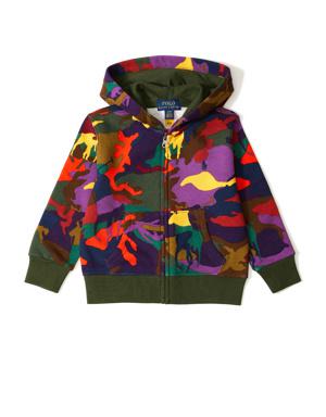 Colorblocked Kapüşonlu Erkek Çocuk Sweatshirt