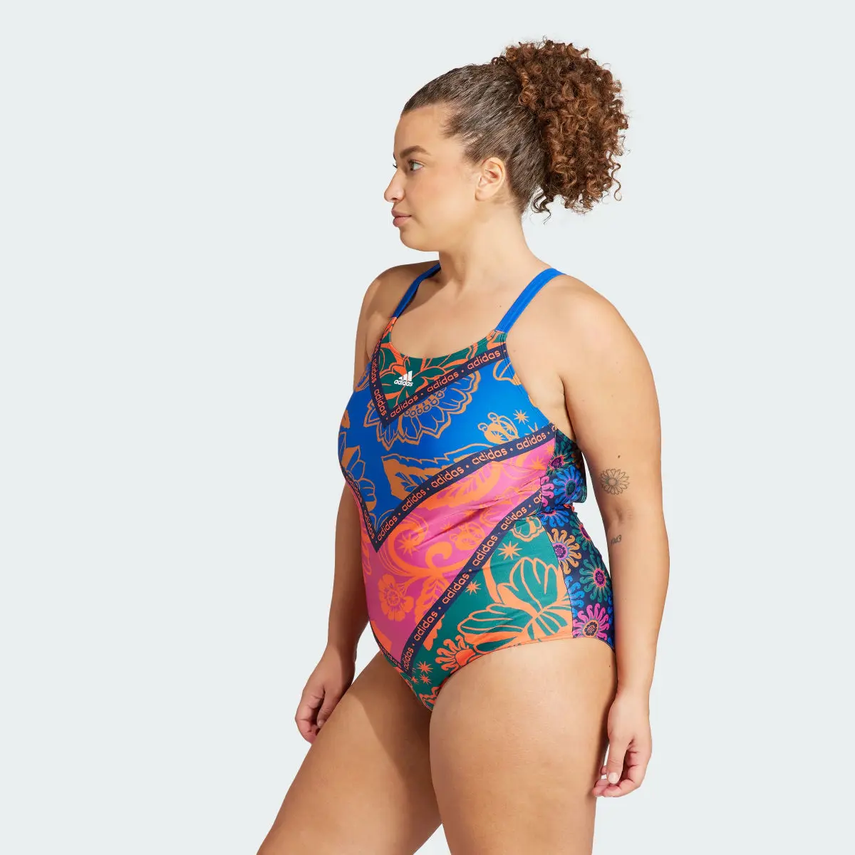 Adidas x FARM Rio Swimsuit (Plus Size). 3