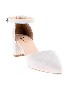 Taş Süet Kadın Klasik Topuklu Ayakkabı K01503720072