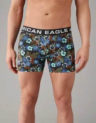 American Eagle O Tropical 4.5" Quick Drying Boxer Brief. 1