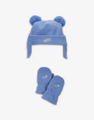 Nike Two-Pom Peak Baby Trapper Set