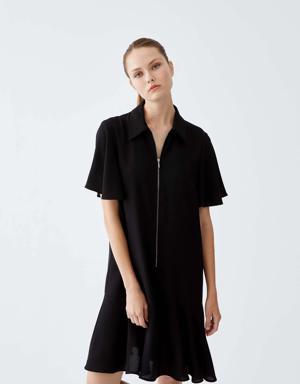 Collared Shift Dress