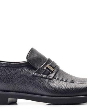 Hakiki Deri Siyah Klasik Loafer Erkek Ayakkabı -11960-
