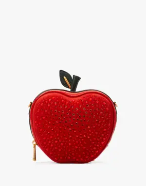 Big Apple Embellished 3D Crossbody