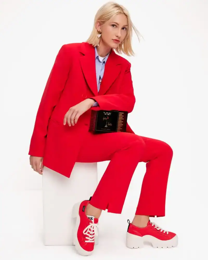 Kate Spade Tech Twill Blazer. 1