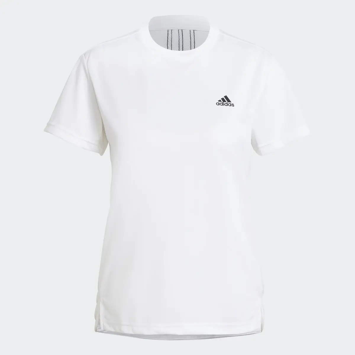 Adidas Playera AEROREADY Designed To Move Sport 3 Franjas. 1