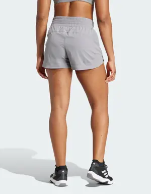 Adidas Pacer Stretch-Woven Zipper Pocket Lux Shorts. 2 Adidas Pacer Stretch-Woven Zipper Pocket Lux Shorts. 2