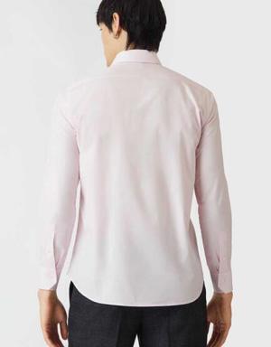 Men’s Regular Fit Long Sleeve Classic Shirt PINK