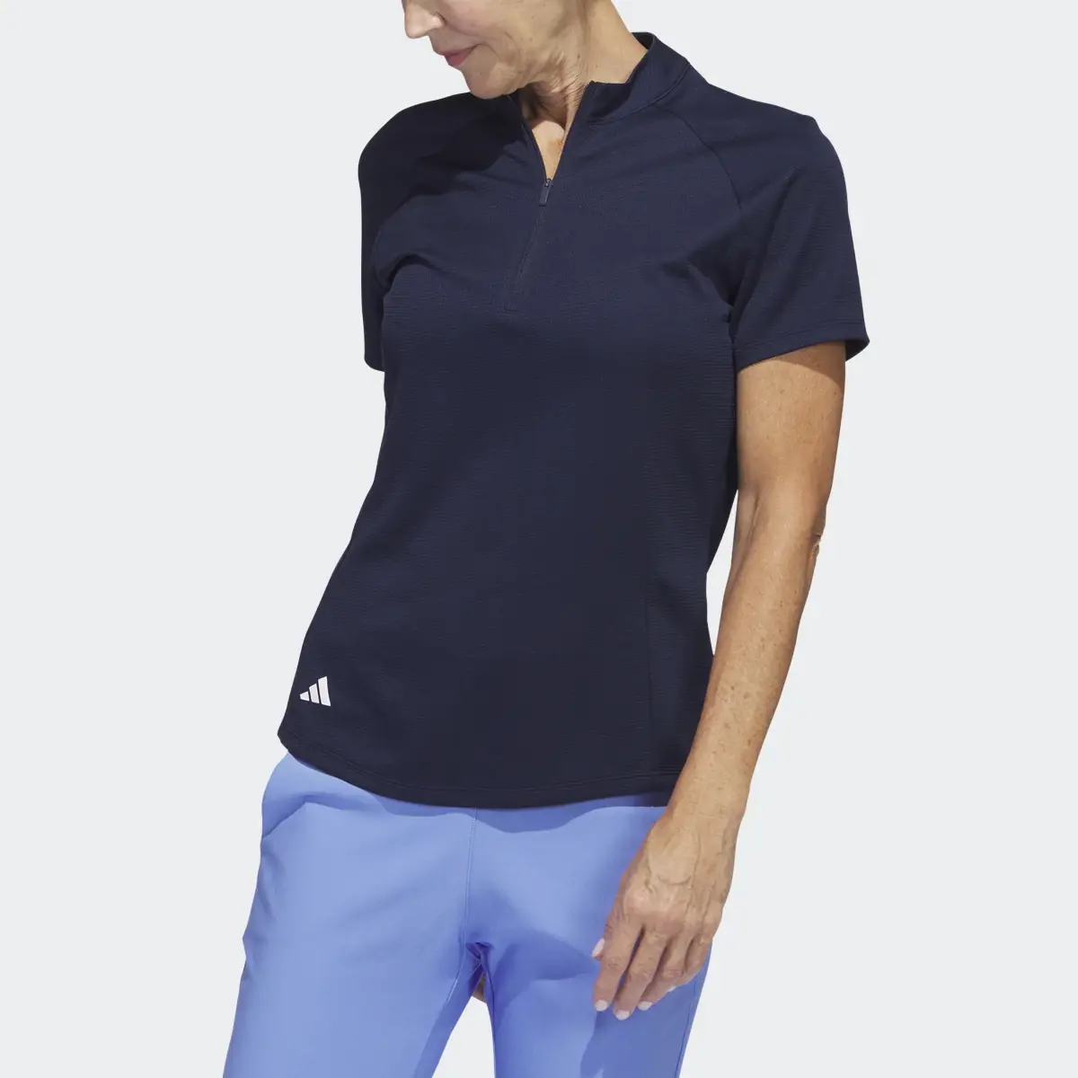 Adidas Textured Golf Polo Shirt. 1