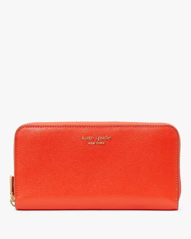 Kate Spade Morgan Zip-around Continental Wallet. 1