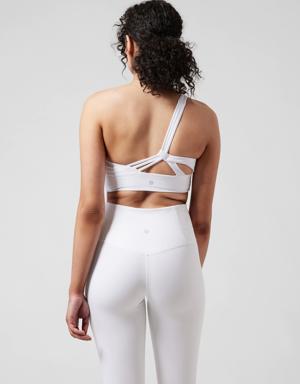 Athleta Athena Longline Bra A-C white