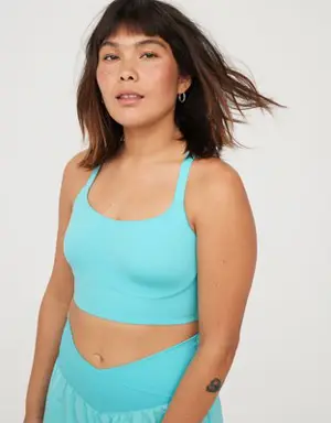 By Aerie Real Me Hold Up! Racerback Sports Bra