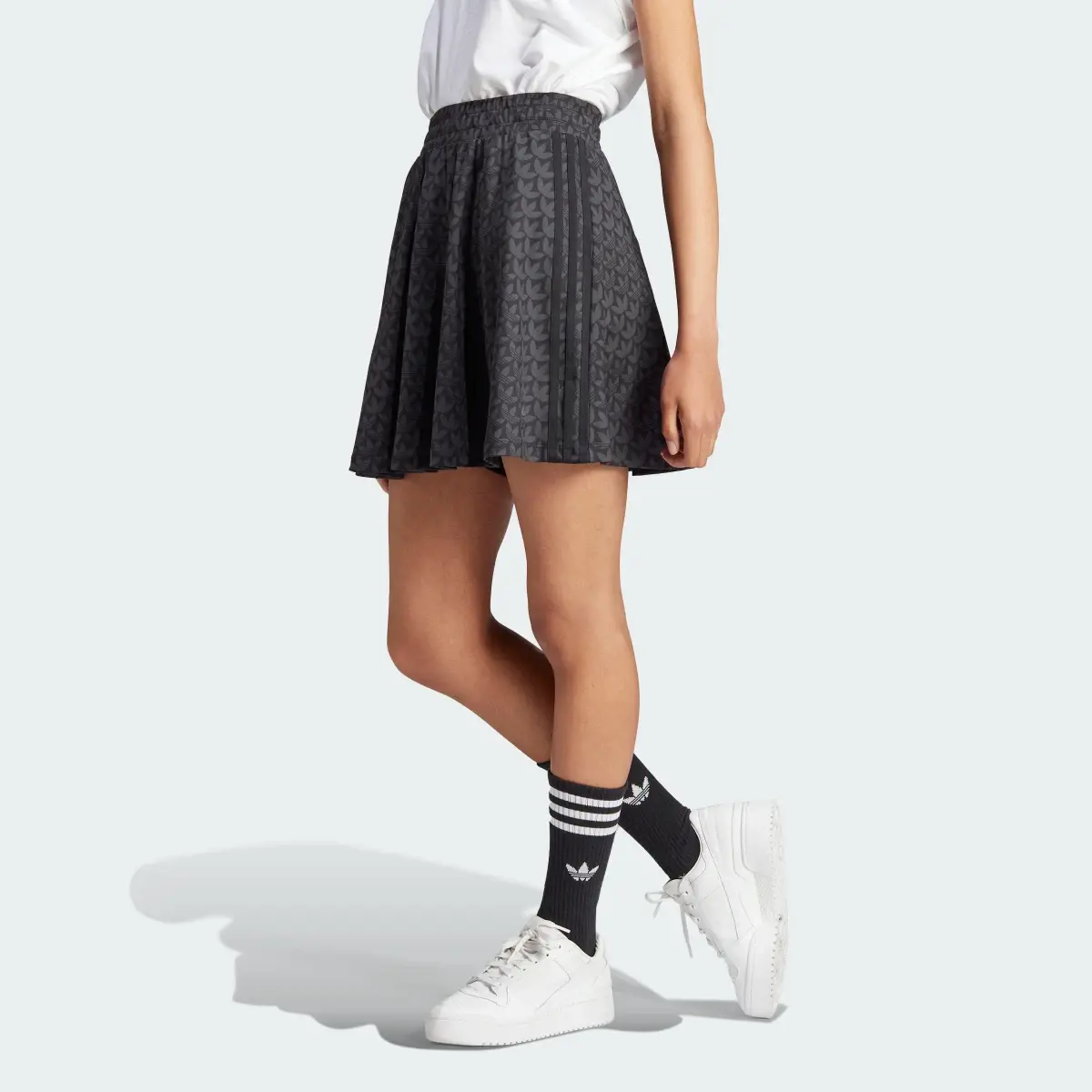 Adidas Trefoil Monogram Skirt. 1