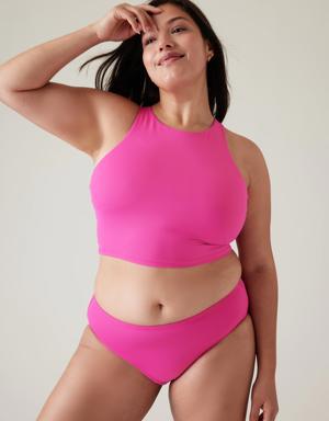 Athleta Conscious Crop Bikini Top D&#45Dd pink