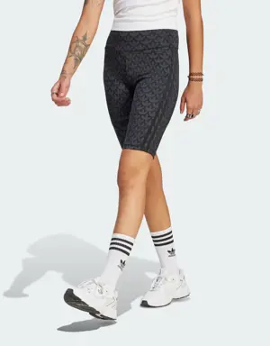 Trefoil Monogram Biker Shorts