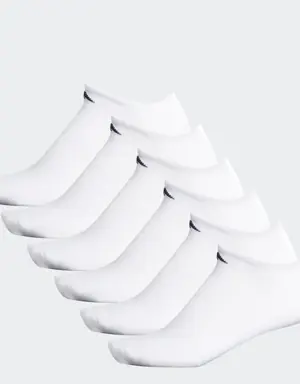 Adidas Athletic Cushioned No-Show Socks 6 Pairs XL