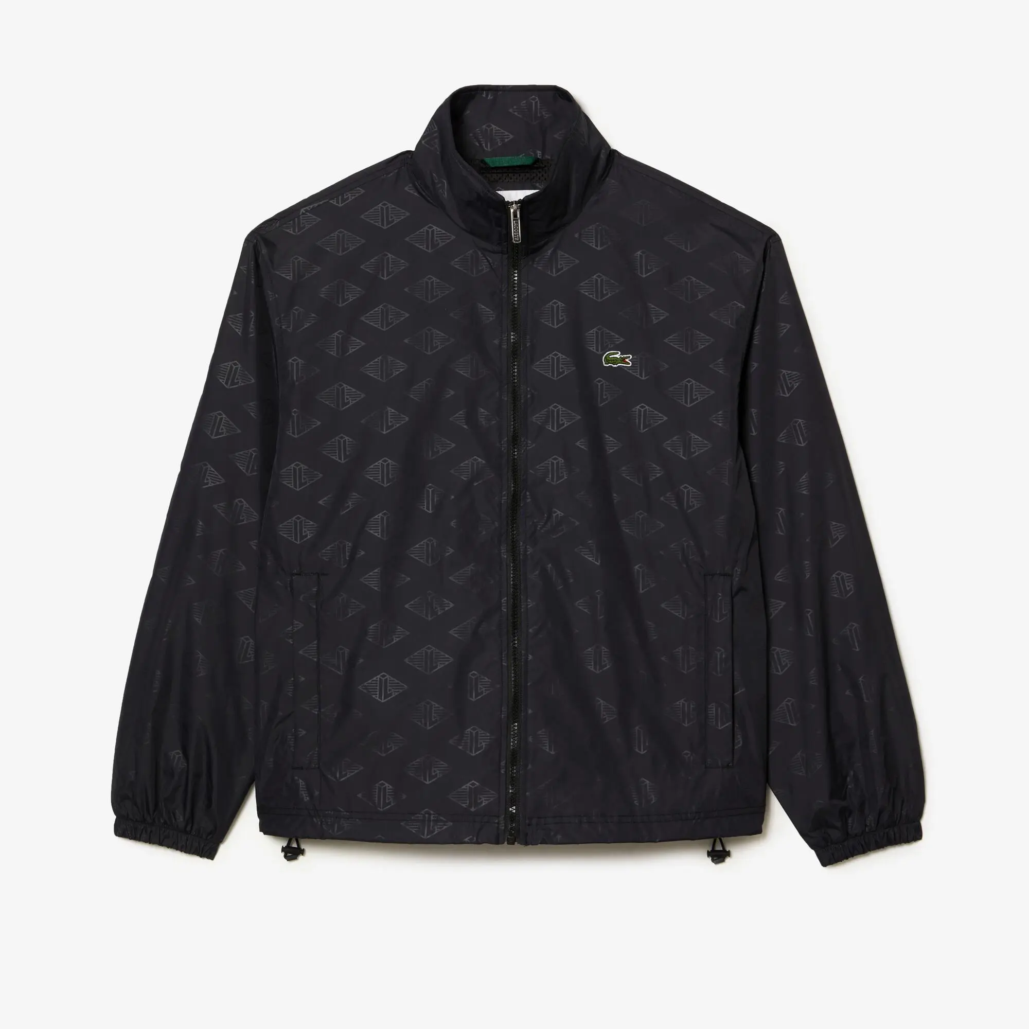 Lacoste - Herren LACOSTE Trainingsjacke mit Monogramm-Aufdruck