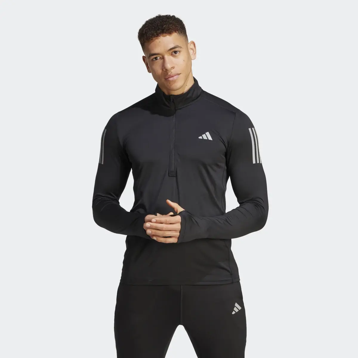 Adidas Bluza Own the Run 1/4 Zip Long Sleeve. 2