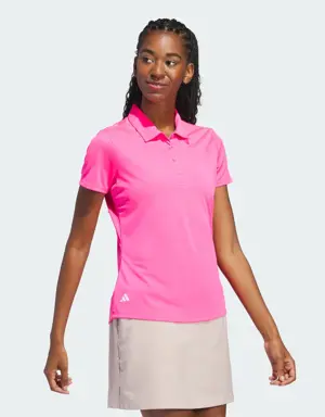 Women's Solid Performance Short Sleeve Polo Shirt
