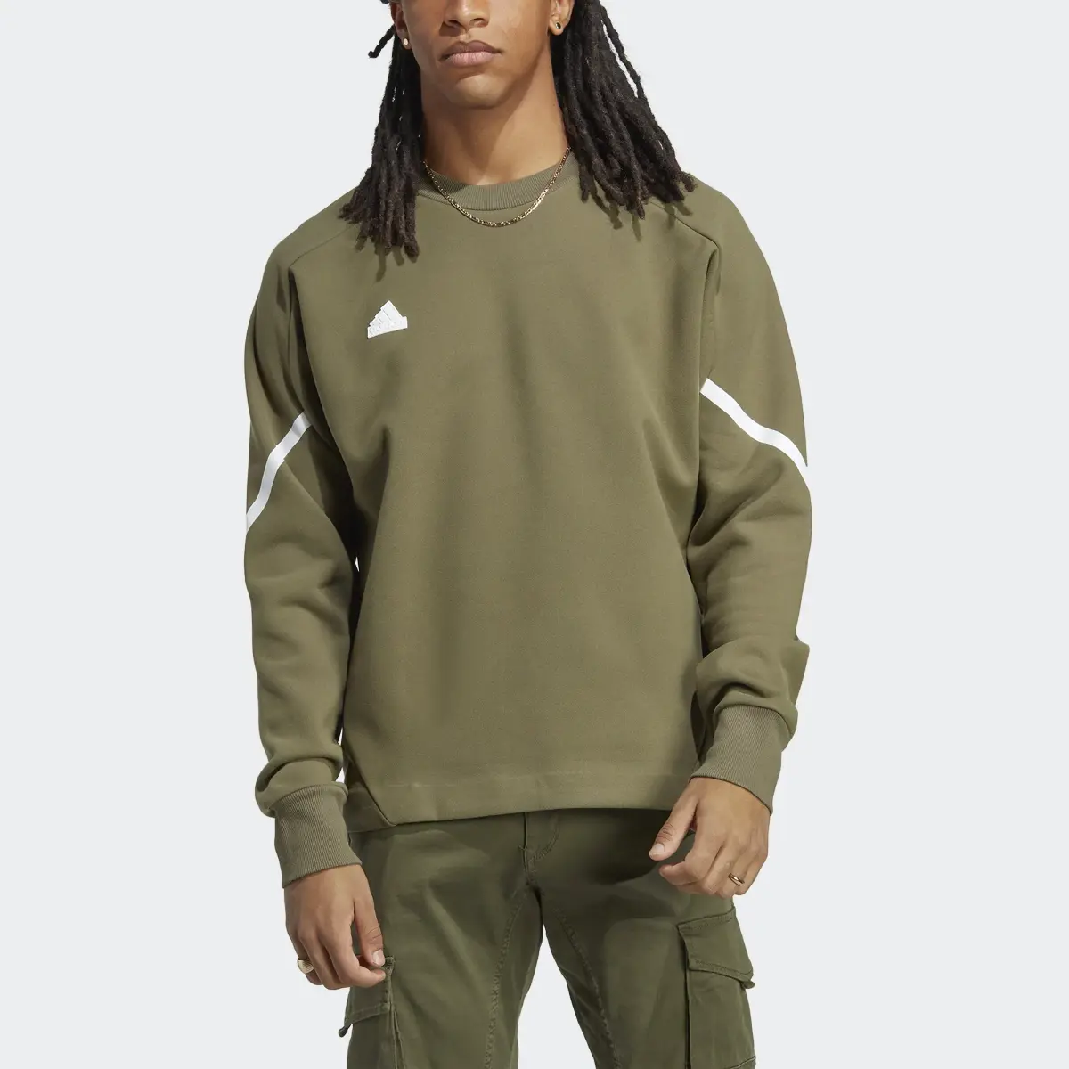 Adidas Designed for Gameday Premium Sweatshirt. 1 Adidas Designed for Gameday Premium Sweatshirt. 1