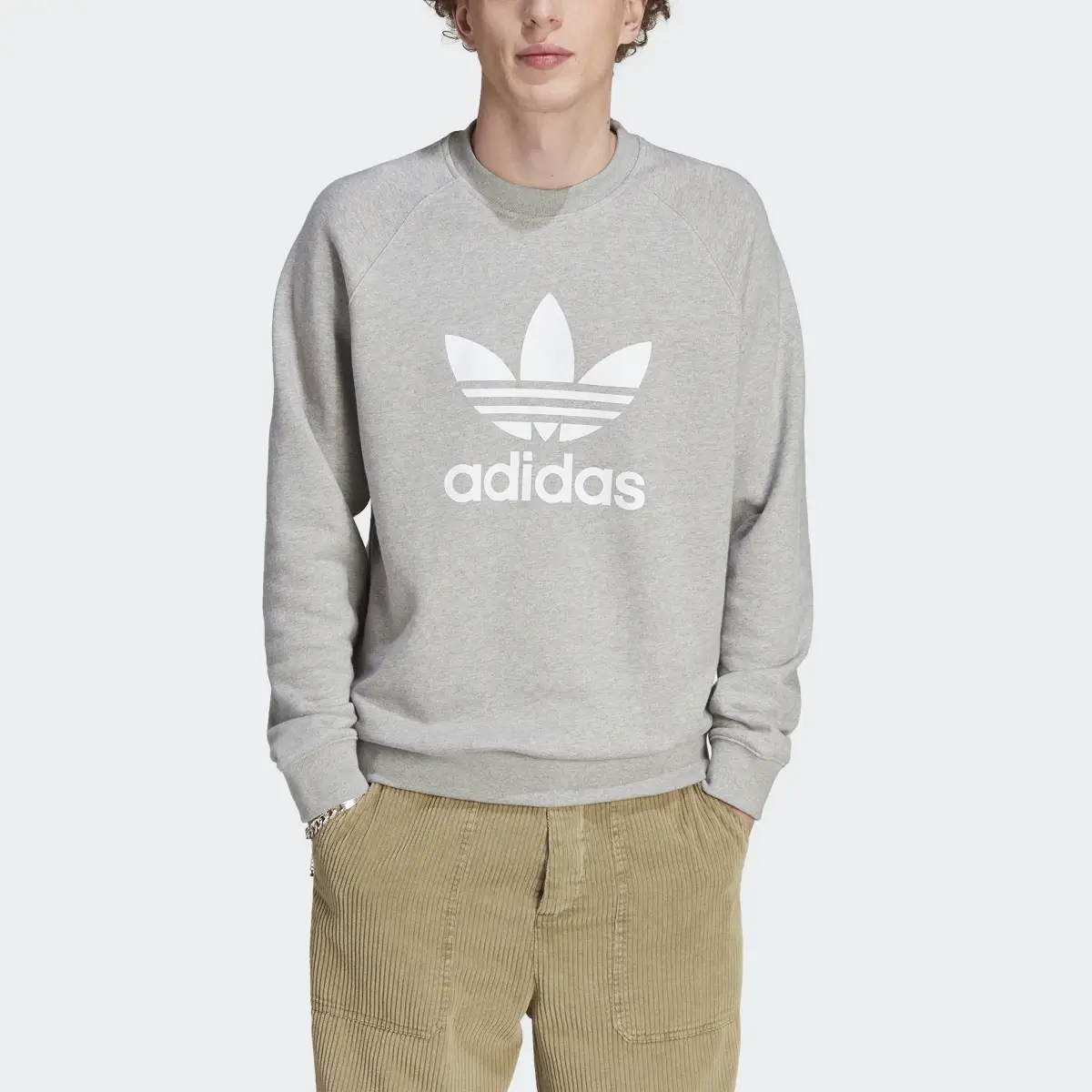 Adidas adicolor Classics Trefoil Sweatshirt. 1