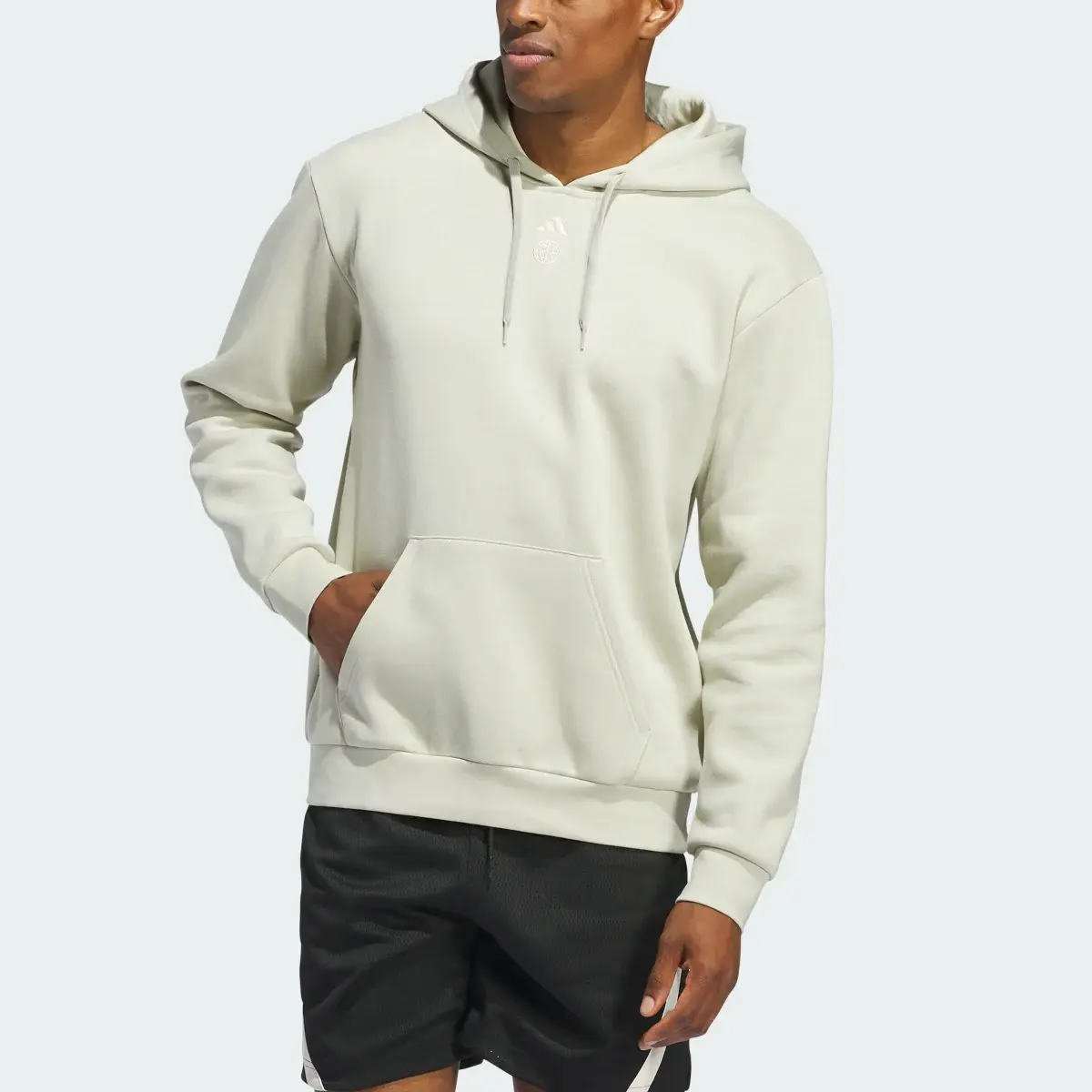 Adidas Sudadera con Gorro Hoops Graphic Hoodie. 1