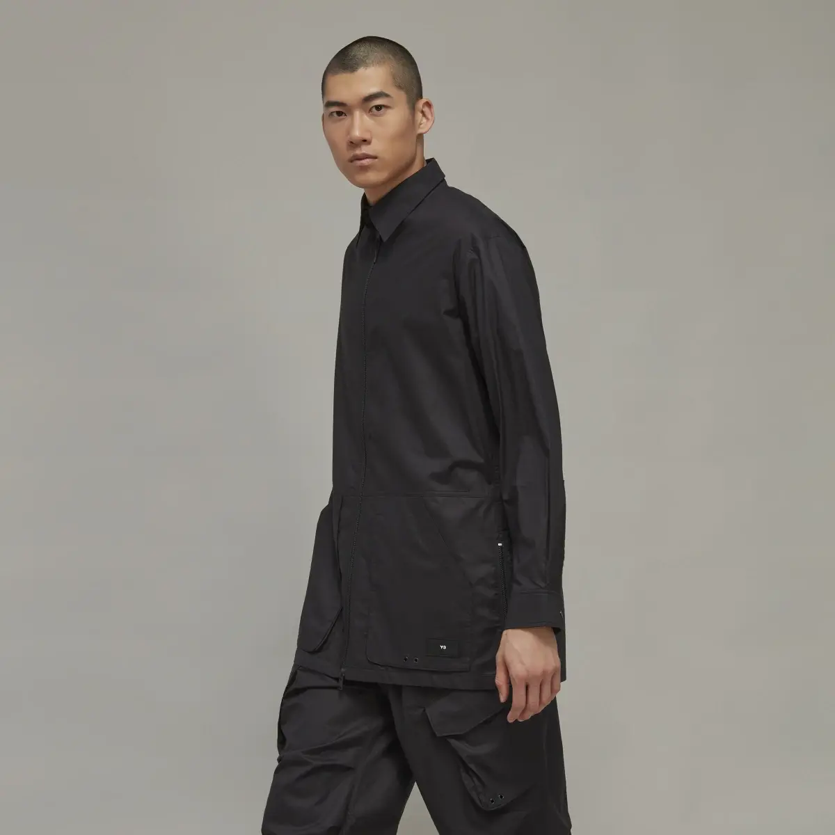 Adidas Y-3 RipsLong-sleeve Top Overshirt. 2