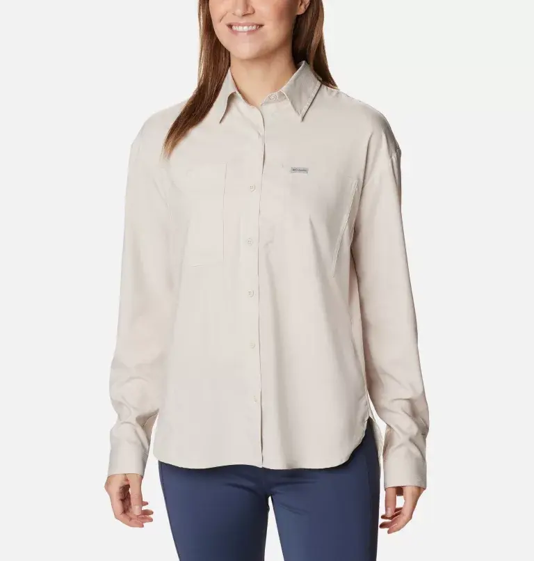Columbia Women's Silver Ridge Utility™ Long Sleeve Shirt. 1