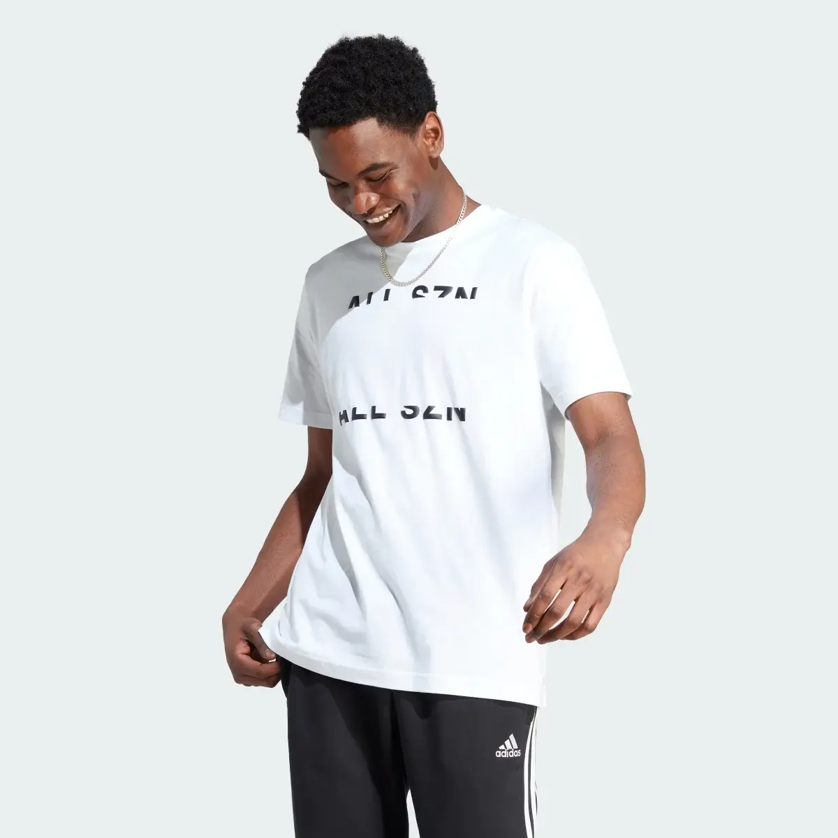 Adidas Sportswear ALL SZN Short Sleeve Tee. 2