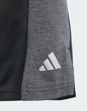 Adidas Pantalón corto Training AEROREADY Heather (Adolescentes). 3