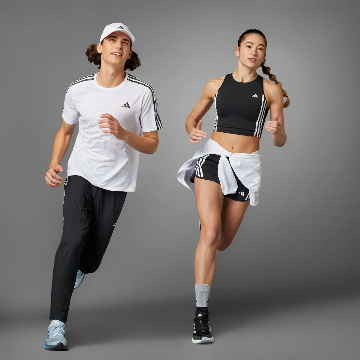 Adidas Own the Run 3-Stripes Joggers. 3