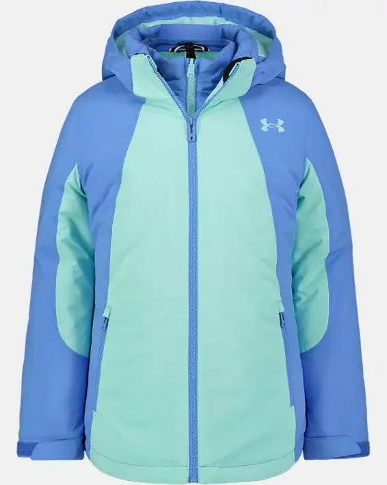 Under Armour Little Girls' UA Westward 3-in-1 Jacket. 1