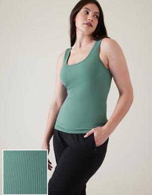 Renew Seamless Scoop Tank green