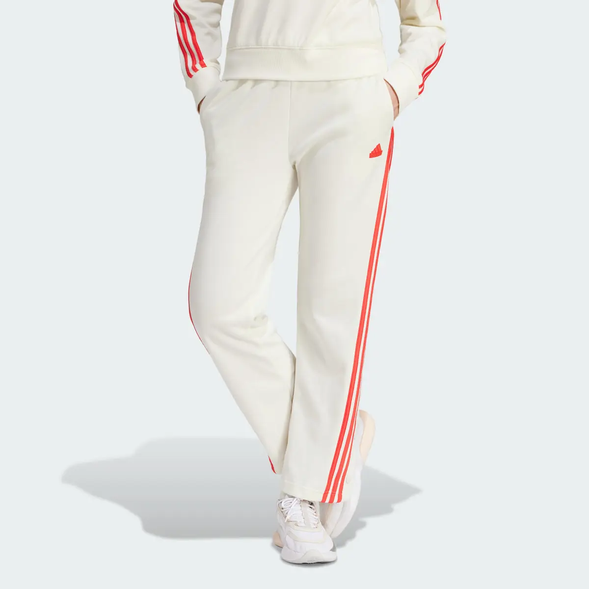 Adidas Iconic Wrapping 3-Stripes Snap Track Pants. 1