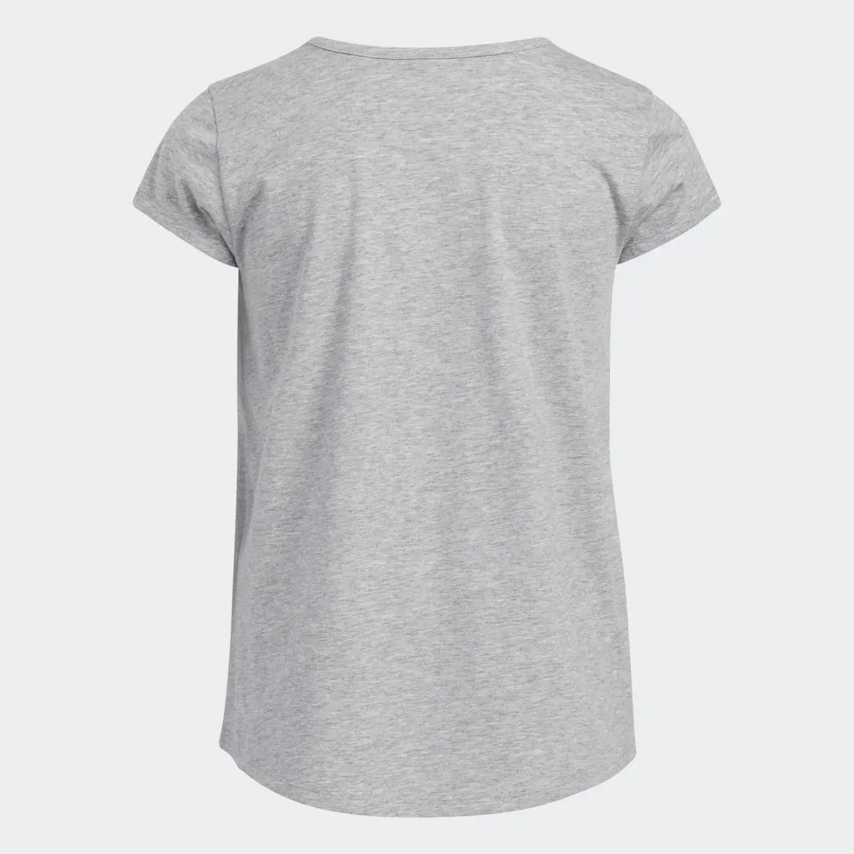 Adidas Heather Scoop Neck Tee (Extended Size). 2