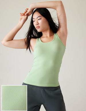 Athleta Renew Seamless Scoop Tank green