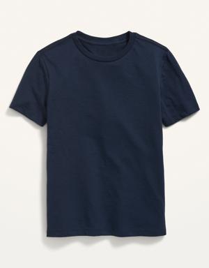 Softest Crew-Neck T-Shirt for Boys blue