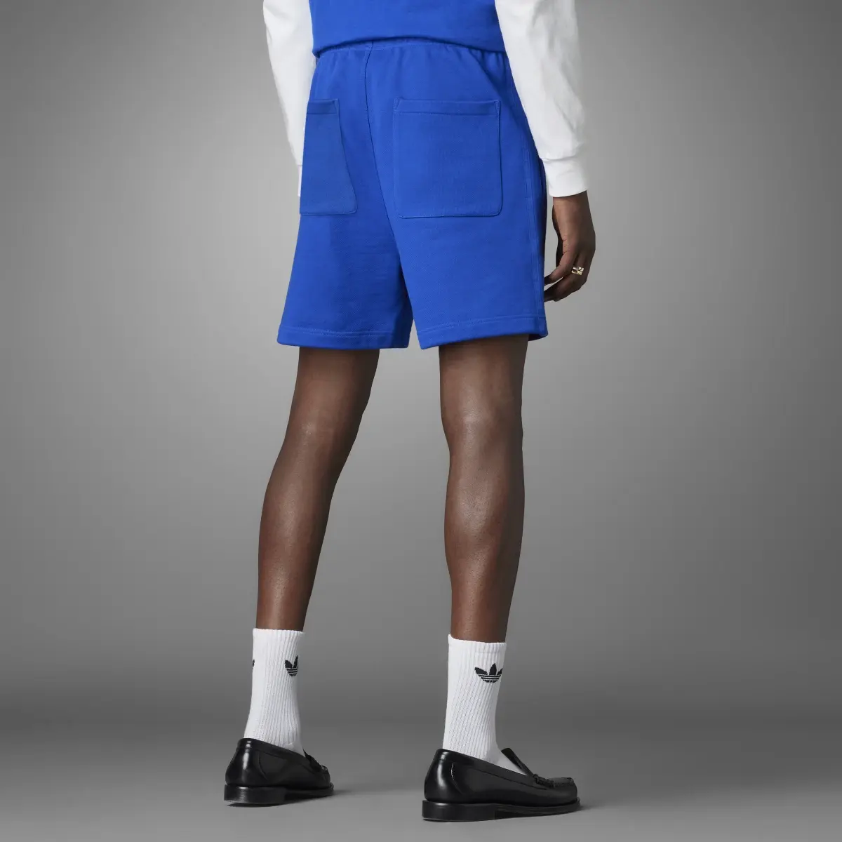 Adidas Blue Version Essentials Shorts (Gender Neutral). 2