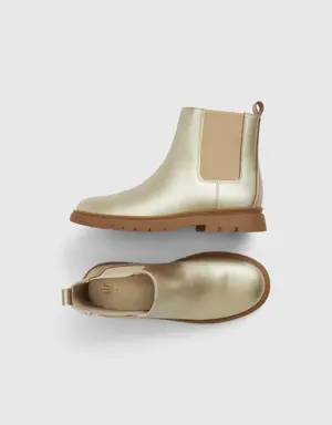 Kids Ankle Boots gold