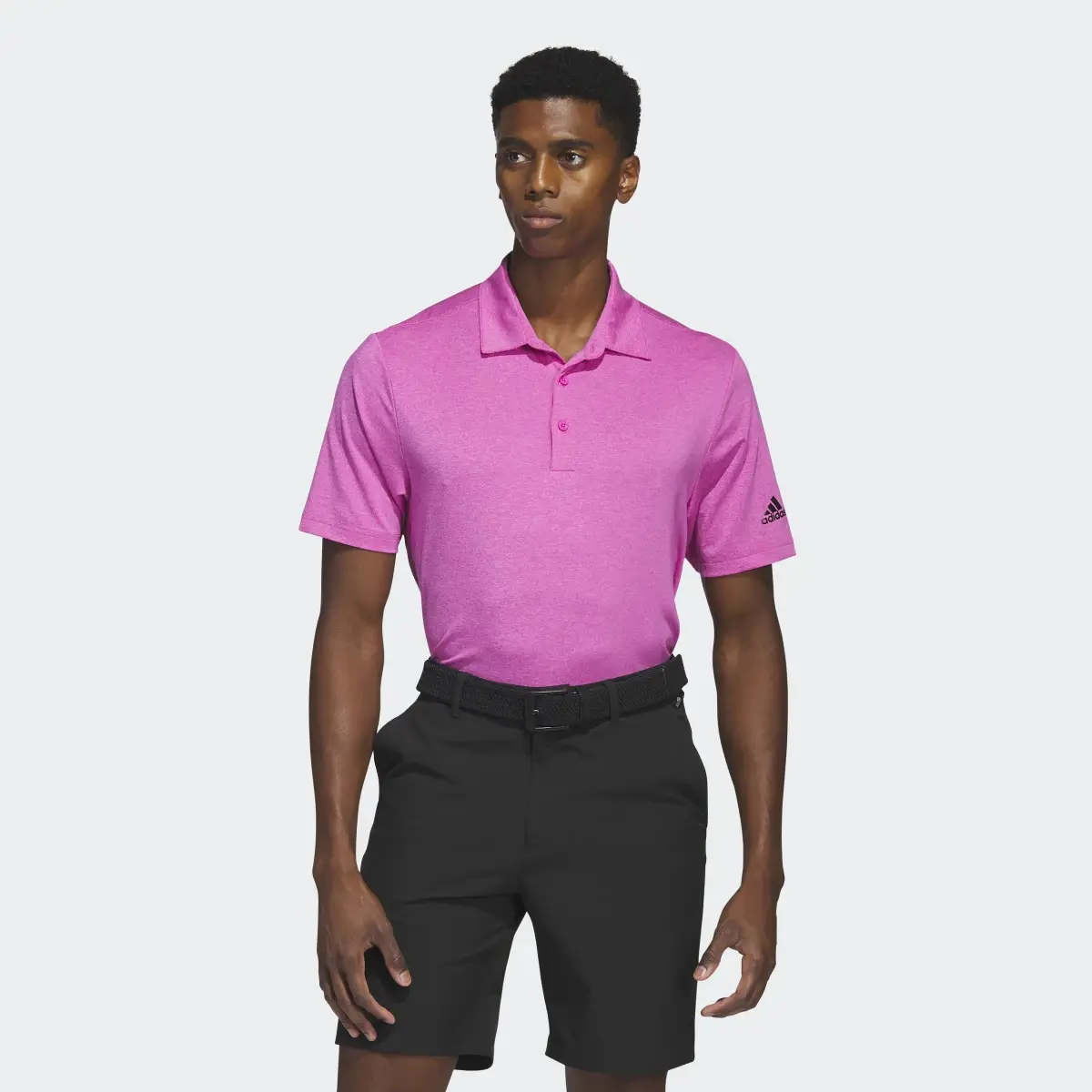 Adidas Ultimate365 Heather Polo Shirt. 2