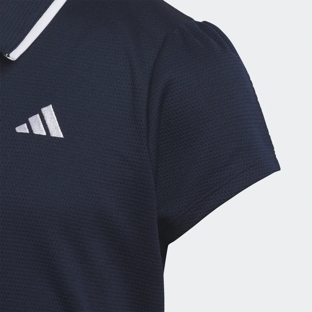 Adidas Textured Polo Shirt. 3