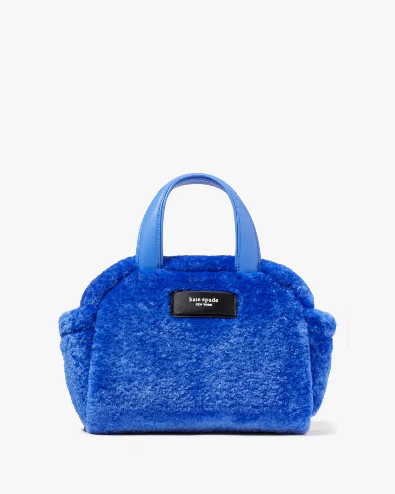 Kate Spade Apres Chic Faux Shearling Satchel. 1