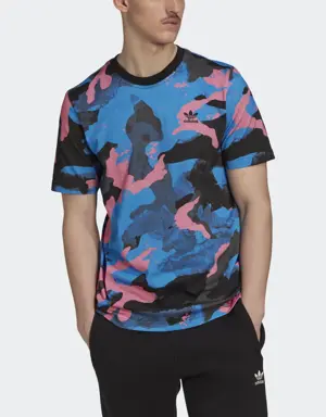 Adidas T-shirt Camo Series Allover Print