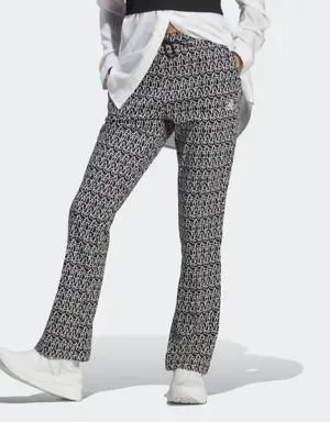 Allover adidas Graphic High-Rise Flare Pants