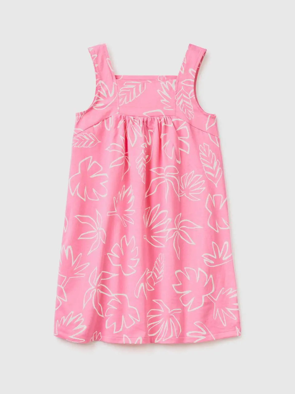 Benetton printed dress in pure cotton. 1